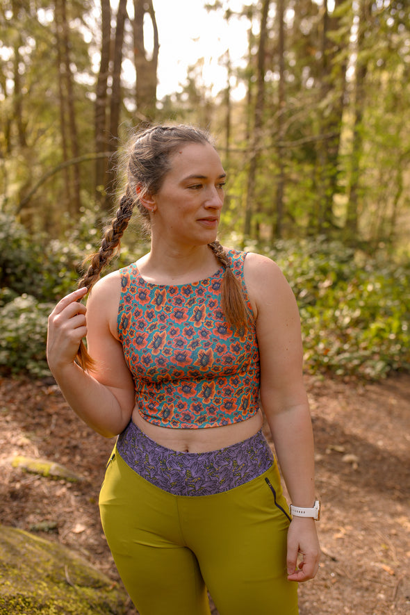 Push On Crop Top | Yuma/Petal Pusher