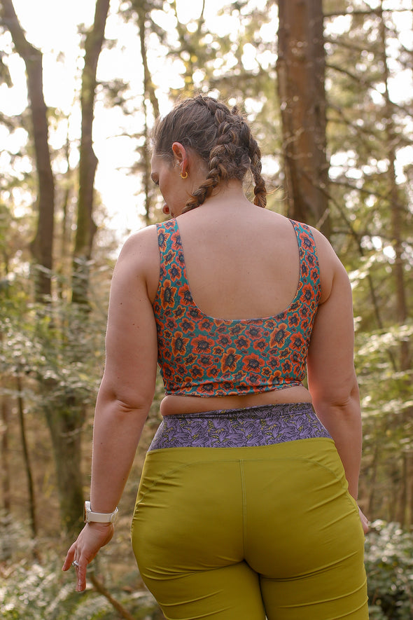 Push On Crop Top | Yuma/Petal Pusher
