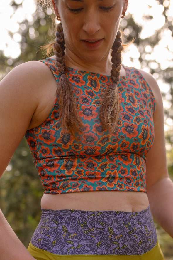 Push On Crop Top | Yuma/Petal Pusher