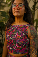 Push On Crop Top | Fairytale/Wolfmitten