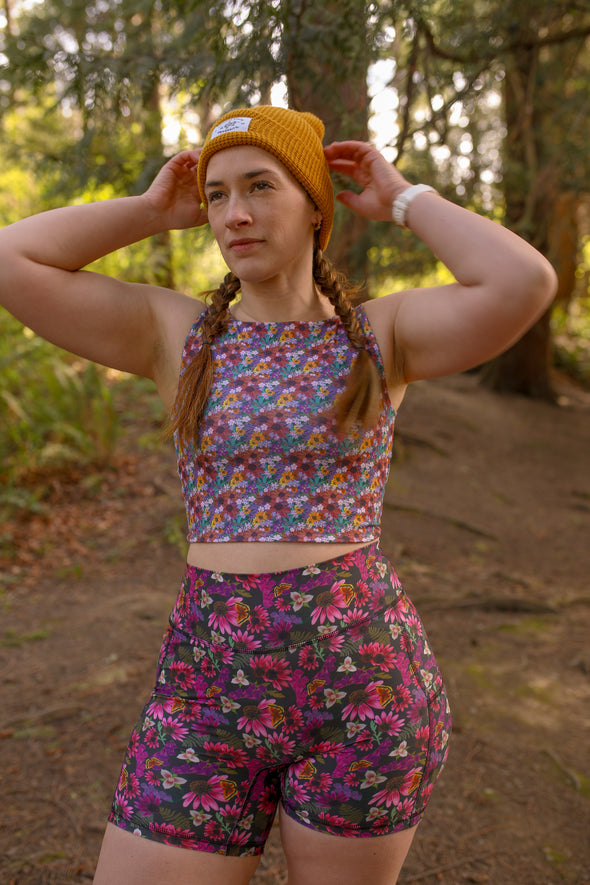 Push On Crop Top | Yuma/Petal Pusher