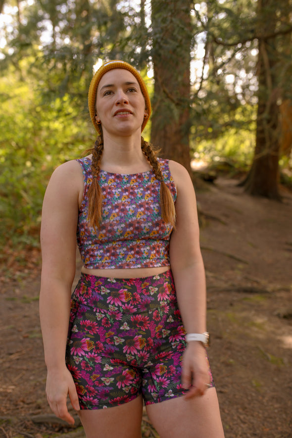 Push On Crop Top | Yuma/Petal Pusher