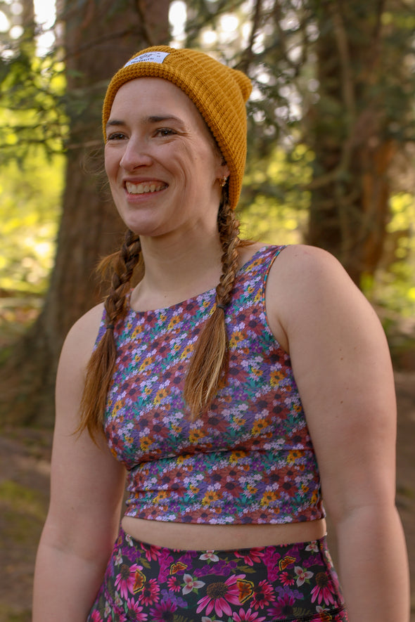 Push On Crop Top | Yuma/Petal Pusher