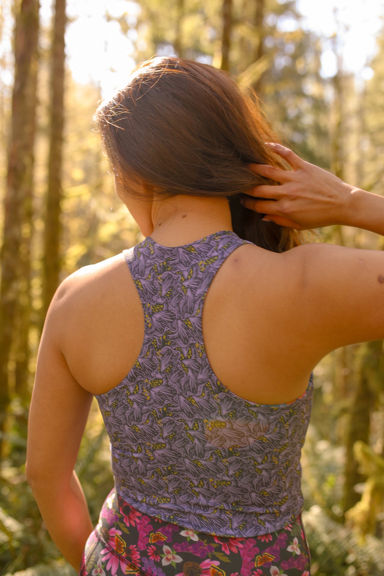 Commit Crop Top | Gold Dust Woman/Fairytale