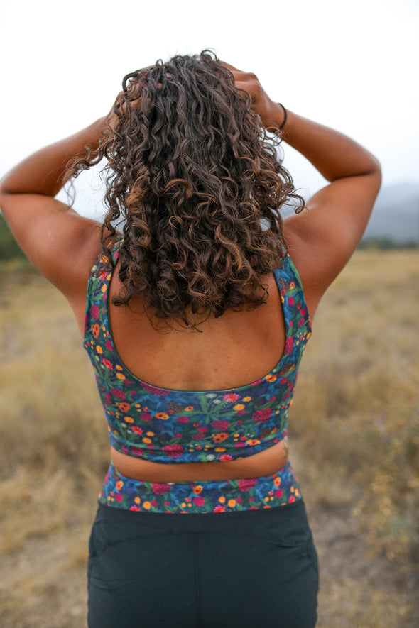 Push On Crop Top |Berry Bush/Ranger